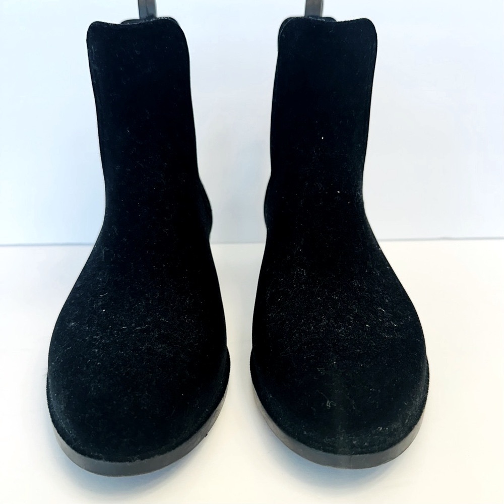Lemon Jelly Velvet black Chelsea waterproof boots, size 38 - Picture 3 of 10